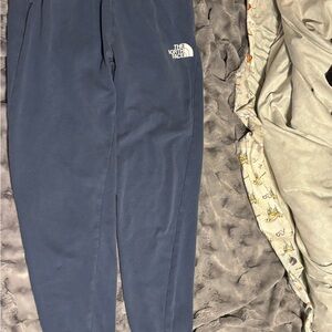 North Face Navy Joggers, North Face lounge pants, North Face athletic pants